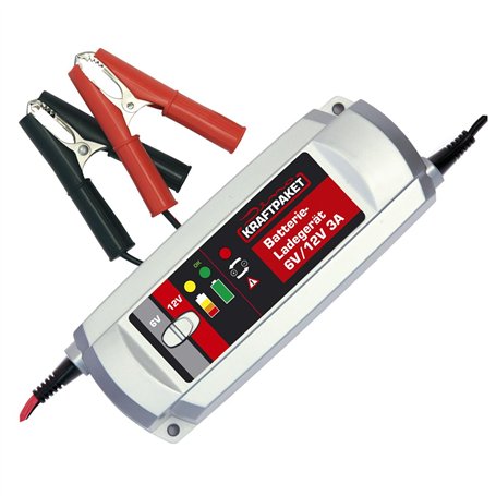 Dino chargeur de batterie 6 V/12 V automatique en 3 étapes pour Voiture moto scooter et voiture ancienne