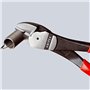 Knipex Pince coupante de côté à forte démultiplication noire atramentisée, avec gaines bi-matière 180 mm 74 12 180