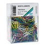 Wedo 900100099 Trombones 26 mm Assorties en métal laqué Lot de 1000