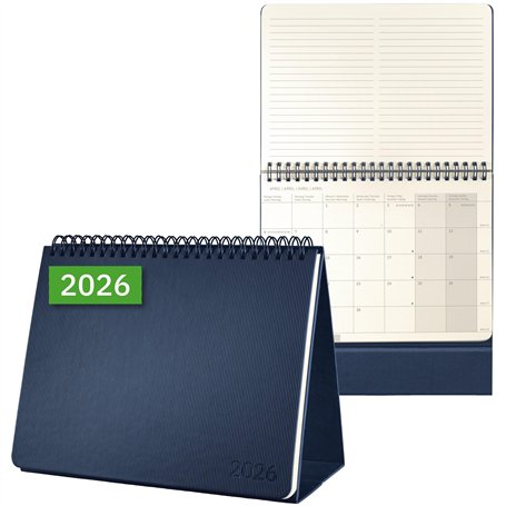 SIGEL C2683 Calendrier de bureau 2026