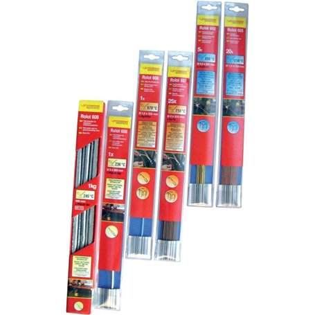 ROTHENBERGER Industrial - 35603 - Baguettes Industrielles de Soudage et de Brasage en Laiton