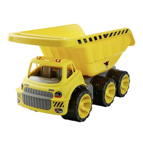 BIG Power Worker Mega Kipper (65 cm) Camion Benne XXL avec Grande Benne basculante (Espace pour Une Charge de 12