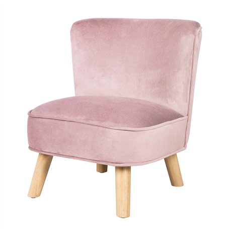 roba Mini Fauteuil Enfant en Velours Lil Sofa - 1 Place - Assise Confortable - Style Scandinave - 48 x 44 cm - Facile à Nettoyer