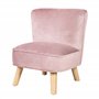 roba Mini Fauteuil Enfant en Velours Lil Sofa - 1 Place - Assise Confortable - Style Scandinave - 48 x 44 cm - Facile à Nettoyer