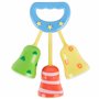 Bieco Hochet Bebe avec des Cloches | Jouet Bebe 3 Mois | Hochet Bebe 3 Mois | Cadeau Bébé | Hochet Dentition Bebe Jeu Bebe Jouet