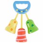 Bieco Hochet Bebe avec des Cloches | Jouet Bebe 3 Mois | Hochet Bebe 3 Mois | Cadeau Bébé | Hochet Dentition Bebe Jeu Bebe Jouet