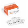 Durable Lingettes pour Lunettes Lingettes nettoyantes pour lunettes Blanc Lot de 100