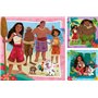 Ravensburger - Puzzle Enfant - Lot de 3 Puzzles 49 pièces - vers de Nouvelles Aventures/Disney Vaiana 2 - Fille ou garçon dès 5 