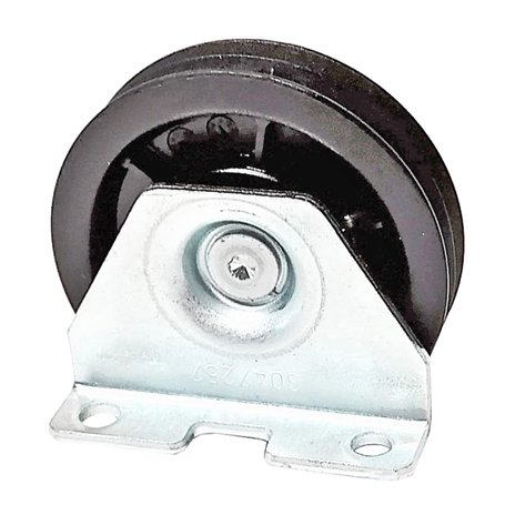 Hörmann 3047257 Équerre de support pour le guidage correct de la corde (avec poulie