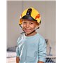 Simba 108101000 Casque de pompier Rosenbauer pour enfants, avec lampe de casque amovible, taille réglable, pour garçons et fille