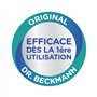 Dr. Beckmann FEUILLES MAGIQUES Lessive en feuilles L'ÉCLATANTE | Format pré-dosé, pratique et léger | 100% hydrosoluble, facile 