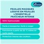 DR. BECKMANN Feuilles Magiques® - Lessive en Feuilles - Essentielle x80 Lavages