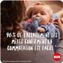 NUK Star Night Tetine pour bébé | 18-36 mois | Apaise 99 % des bébés | Sucettes en silicone sans BPA | Brille dans le noir pour 