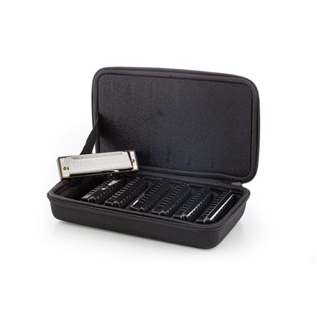 HOHNER Blues Band pack - 7 Harmonicas diatoniques d'initiation C-D-E-F-G-A-Bb
