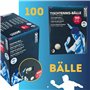 Best Sporting Lot de 100 balles de Tennis de Table Blanches I 1 étoile de qualité I Set de Tennis de Table pour l'intérieur et l