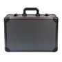 HMF 14502-02 Valise de Transport en Aluminium, Coffre de Rangement, Compartiments individuels, 46 x 15 x 33 cm
