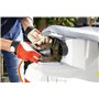 IKRA broyeur silencieux électrique ILWH 3000, diamètre de la branche 45mm, moteur puissant de 3000W