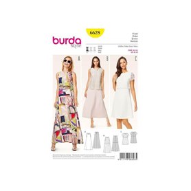 Burda B6628 Patron de Couture Robe Papier Blanc 19 x 13 x 1 cm Burda B6628 Patron de Couture Robe Papier Blanc 19 x 13 x 1 cm