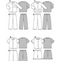 Burda B9747 Patron de Couture Pyjama 19 x 13 cm