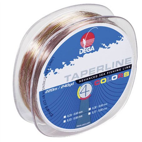 dega Taper Line de 4 color Cordeau 4 couleurs