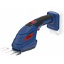 Güde Kit d'entretien de jardin avec batterie GPS 18-0 (18 V, accessoire de cisaillement à gazon, cisaille à hérissons/arbustes, 