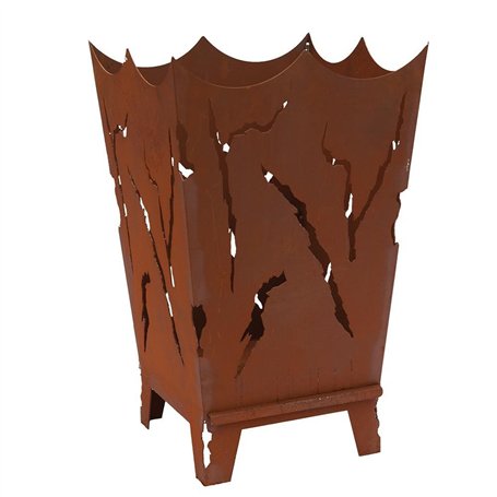 Brasero Mystic avec Plaque coulissante pour Vider Les Cendres