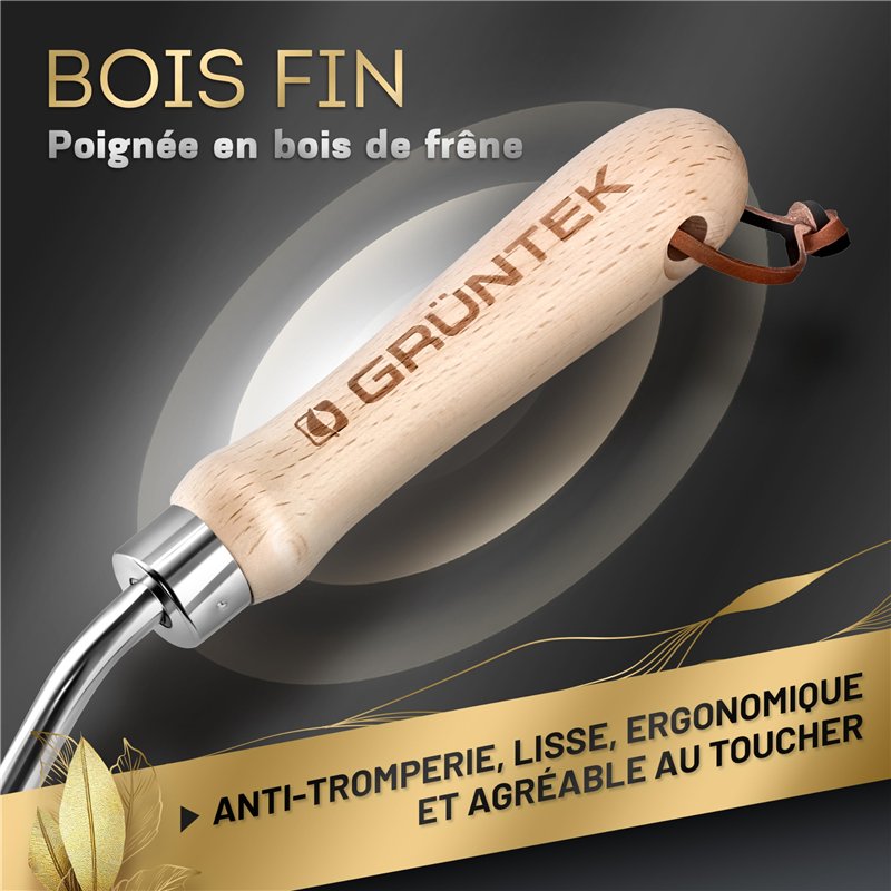 Lunartec Bonnet à LED Avant et arrière - Gris