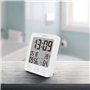Horloge de salle de bains numérique avec thermomètre/hygromètre [Infactory]