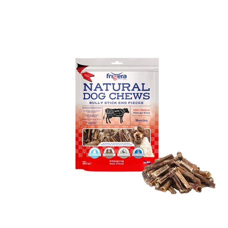 Frigera Morceaux de Nerf de Boeuf 500g – Friandises Naturelles et Riches en protéines pour Chiens