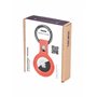 Porte-clés/Housse de protection pour petit appareil de localisation APPLE AirTag® – AIRTAG COVER – avec mousqueton pour une fixa