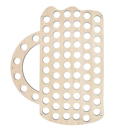 SAFE Chope à bière pour 70 Bouchon de bière | Collecteurs de Bouchon Couronne | idee Cadeau Humoristique Homme | 39