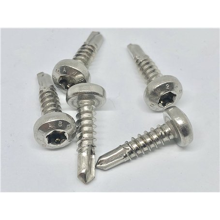 Lot de 100 vis auto-taraudeuses - 4