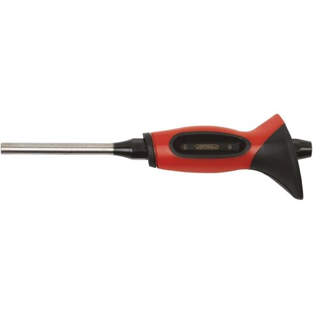 KS Tools 156.0215 Chasse goupille bruni octogonal 6 mm Longueur 150 mm