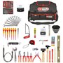 KS Tools 117.0138 - Outillage Electricien en Sac Smartbag - Assortiment d’Outils Electricien de138 Pièces - Complet avec Sac de