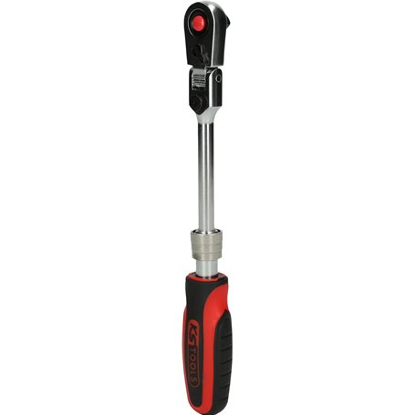 KS TOOLS 1/4" SlimPOWER telescopic-joint reversible ratchet