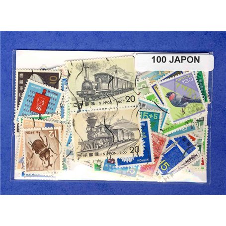 Japon 100 Divers Timbres (Timbres pour Les collectionneurs)