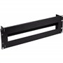 InLine® 19106B Barre de disjoncteur 3U avec rail DIN Noir 19"