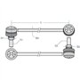 Moog PE-LS-3324 Tige/jambe de force, barre stabilisatrice