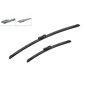 Bosch Balais d'Essuie–Glace Plats Aerotwin A292S, Longueur: 600mm/380mm – 1 Paire de Balais avant