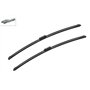 Bosch Balais d'Essuie–Glace Plats Aerotwin A636S, Longueur: 650mm/650mm – 1 Paire de Balais avant