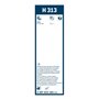Bosch Balai d'Essuie–Glace Arrière Rear: H313, Longueur: 300mm – 1 Balai Arrière