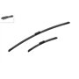Bosch Balais d'Essuie–Glace Plats Aerotwin A404S, Longueur: 700mm/340mm – 1 Paire de Balais avant