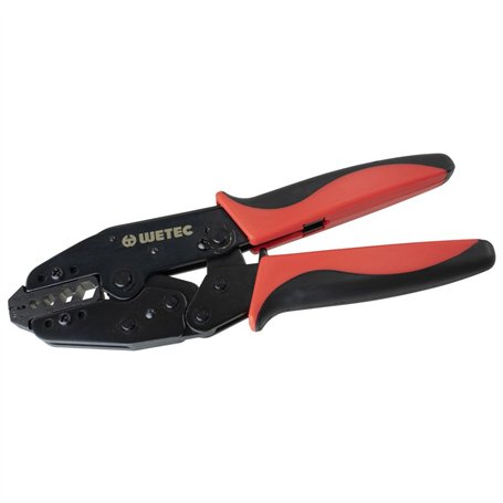 WETEC Pince à sertir pour câble de données Fibre optique et RG 59/62/6/172 (sertissage sertissage) pour fiches de données RG 59