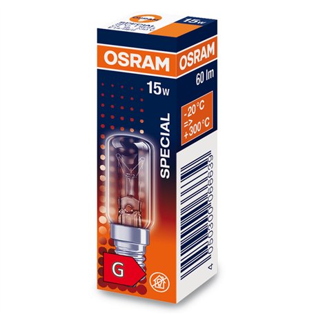 Osram Ampoule tube frigo E14 15W 17x54 bte