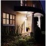 Steinel L 190 S Lanterne noir – Luminaire extérieur à détecteur de mouvement, portée max. 12 m, applique en aluminium