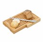 Relaxdays Planche à pain bambou