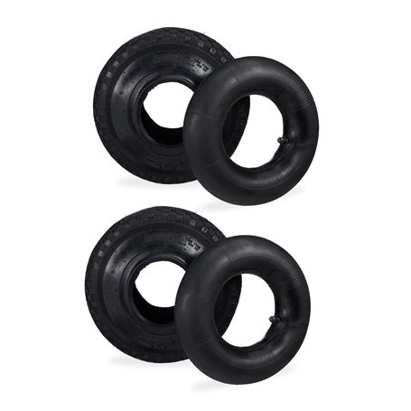 Relaxdays 2X Roues avec Chambre à air