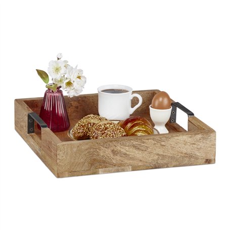 Relaxdays Plateau de Service