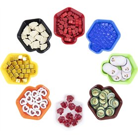 Feldherr Jeu de 16 pièces de Valeur Plateau à jetons Shell Classic Feldherr Jeu de 16 pièces de Valeur Plateau à jetons Shell Classic