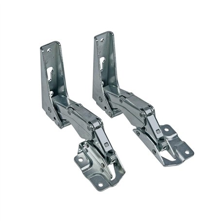 Gorenje Küppersbusch 431370 Kit de charnière de porte supérieure et inférieure pour réfrigérateur Whirlpool Bauknecht 4812310186